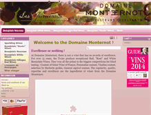 Tablet Screenshot of domainemonternot.com